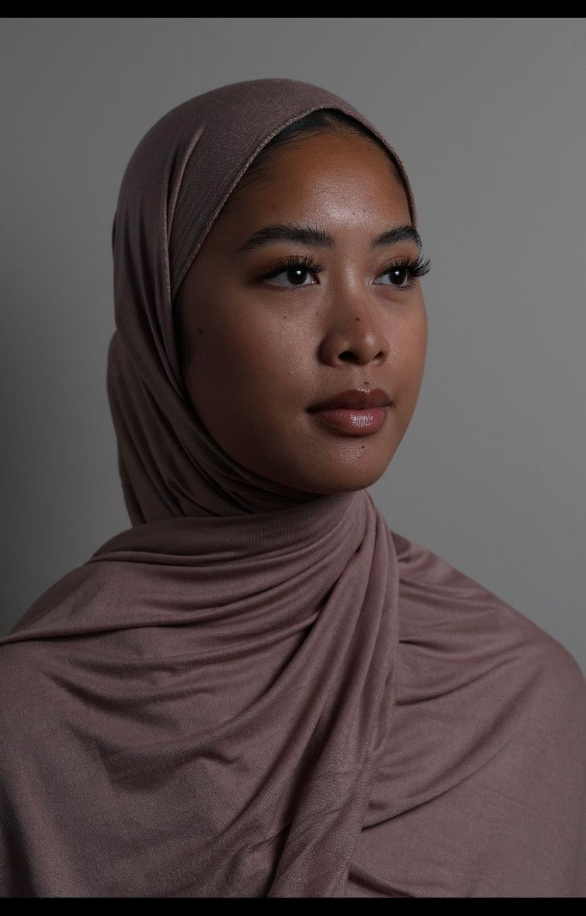 Jersey Hijab - Mauve